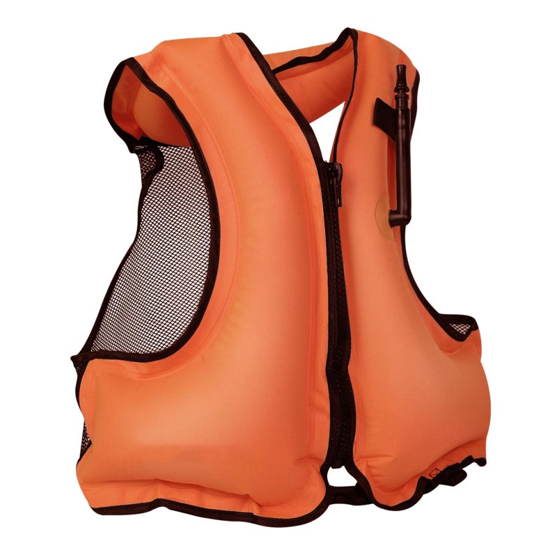 Inflatable Swim Vest for Adults - Adjustable Flotation Aid for Snorkeling, Kayaking & Water Activities - Lightweight & Compact (One Size) - Image 1