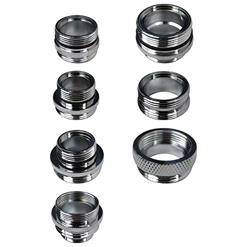 Vicue 7pcs Faucet Adapter Kit With Standard Cache Adapter SCAQ1 Male 151627T - Image 1