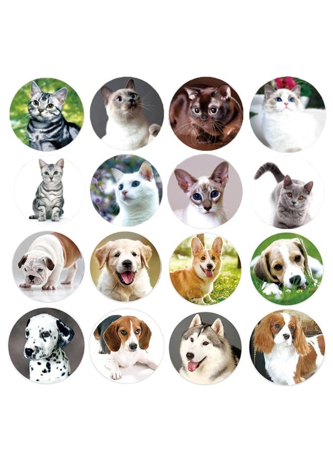 Hohamn Dog and Cat Stickers for Kids Teachers1000 Pcs Dog Cat Design Stickers for Kids Birthday Party School Reward Giveaways - Image 5