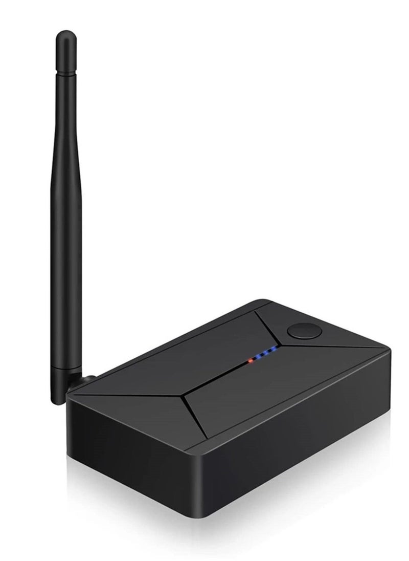 Bluetooth 5.0 Transmitter for TV, aptX Low Latency Audio Adapter with Optical Input, Coaxial Input, AUX Input, Plug and Play, HD Sound Quality, USB Powered - Image 1