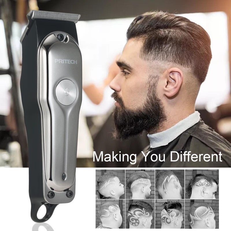 Hair Clippers for Men Cordless Hair Cutting Trimmer Kit Electric Haircut Kit Beard Trimmer Barbers Hair Trimming Styling & Grooming Clipper Set - Image 2