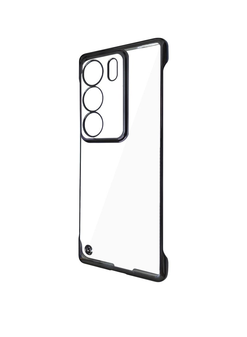 X-level Vivo V29 5g Slim Case Cover with Ultra Thin Frameless Case Accessories Camera Len Protector Anti-Yellow Shockproof Anti-scratch Anti-drop Shell Back Cover for Vivo V29 5g - Image 1