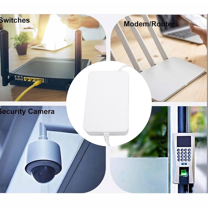 FTVOGUE مصدر طاقة UPS بطارية احتياطية طارئة قابس أمريكي للراوتر مودم كاميرا الأمان - Image 4