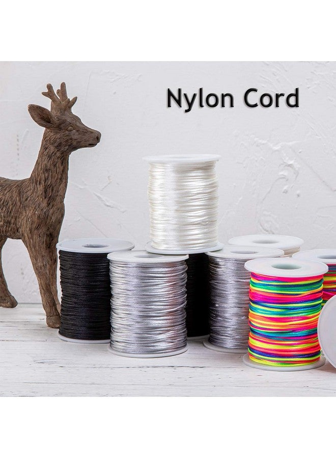 بروميس بيبي سلك راتيل من الساتان الذهبي لقلادة تسنين الطفل بطول 75 متر، خط لوازم حرفية للعضاضة بنفسك - Image 4