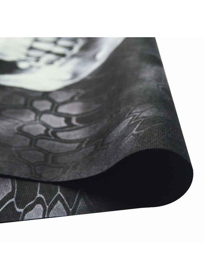 Obacle Skull Face Mask Half for Dust Wind Sun Protection Seamless 3D Tube Mask Bandana for Men Women Durable Thin Breathable Skeleton Mask Motorcycle Riding Biker Fishing Cycling Sports Festival - Image 5