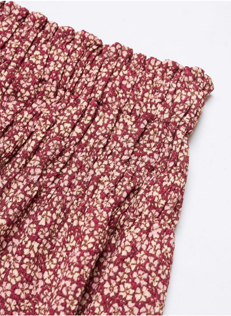 MANGO - Kids Floral Print Skirt - Image 1