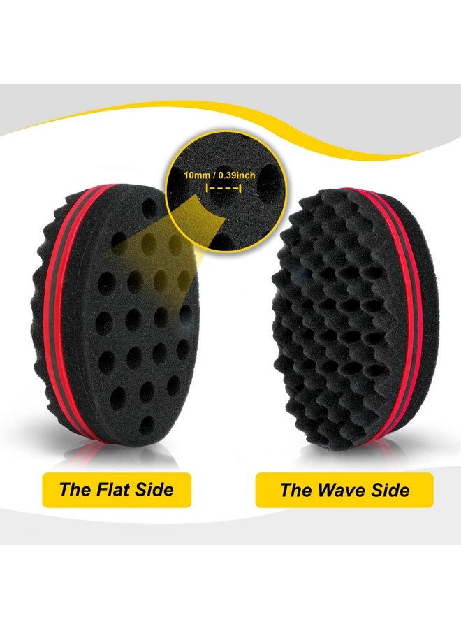 Selalu Hair Sponge Set With Curl Sponge Glove Metal Hair Pick And Hair Twist Comb For Men Women Curls Selalu  - Image 4