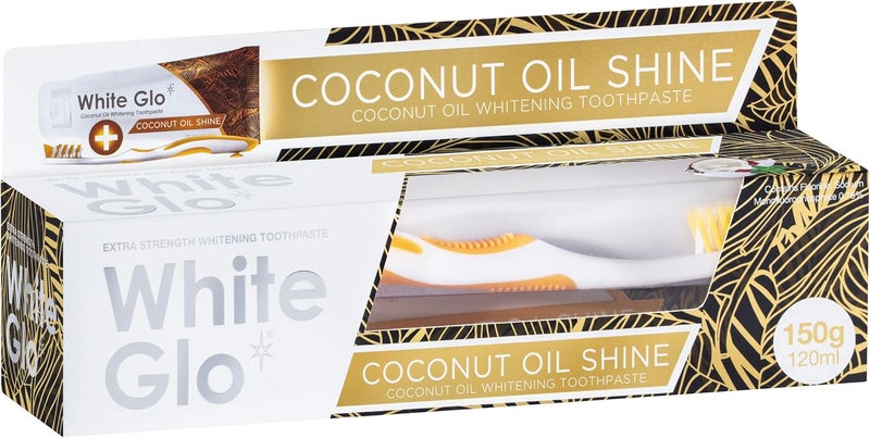 White Glo Coconut Toothpaste 150g - Image 1