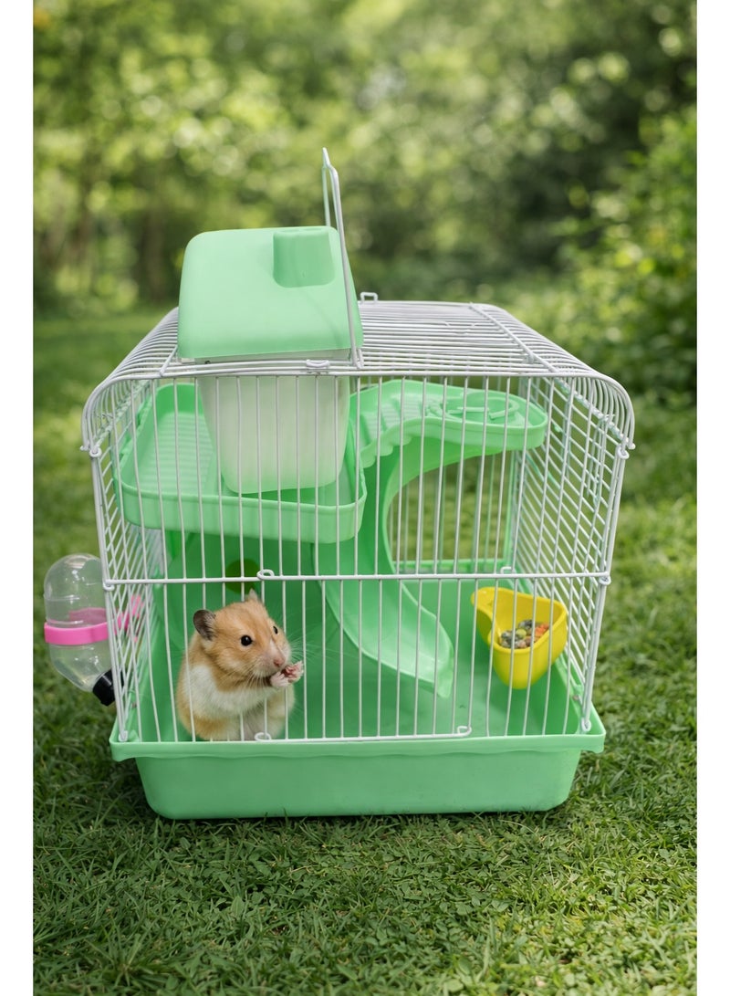 Petto Small Cage Hamster Habitat – Compact and Safe Home for Hamsters - Image 3
