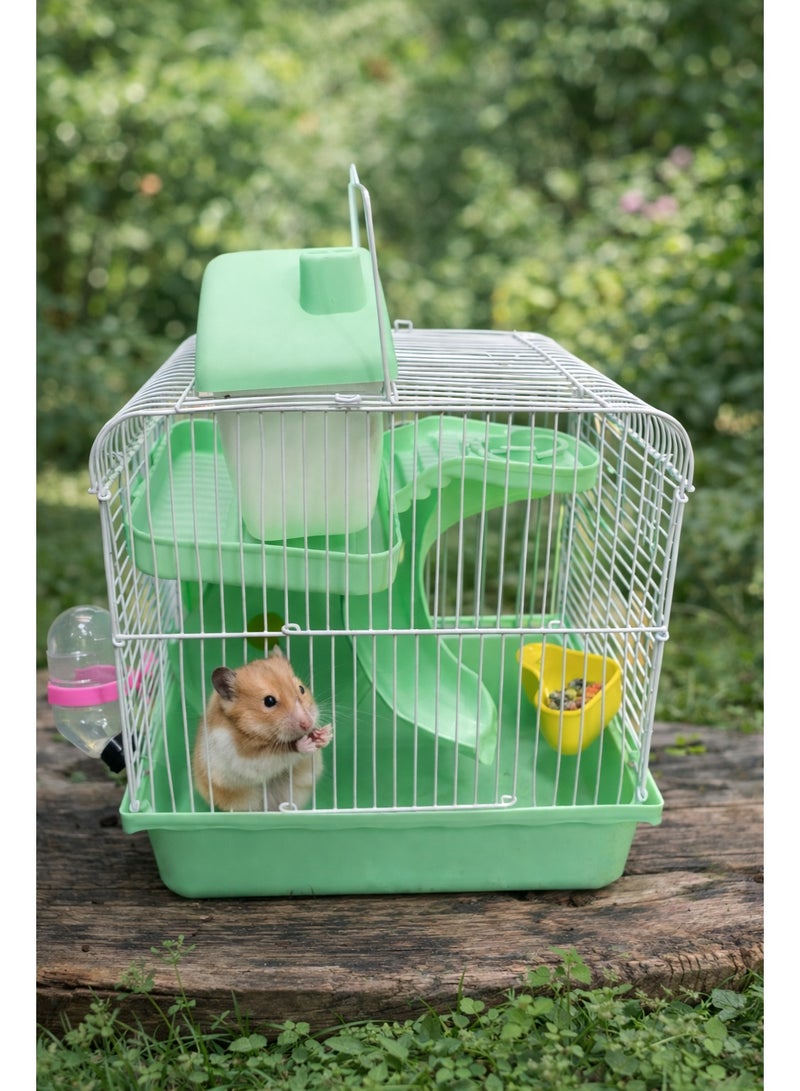 Petto Small Cage Hamster Habitat – Compact and Safe Home for Hamsters - Image 2
