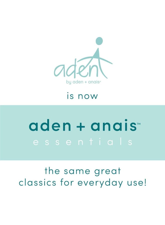 aden + anais Essentials Cotton Muslin 1.0 Tog Light Sleeping Bag Dusty For 0 To 6 Months - Image 5