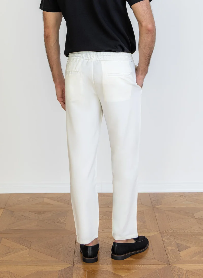 شايبس STRAIGHT JOGGER-WAIST TROUSERS