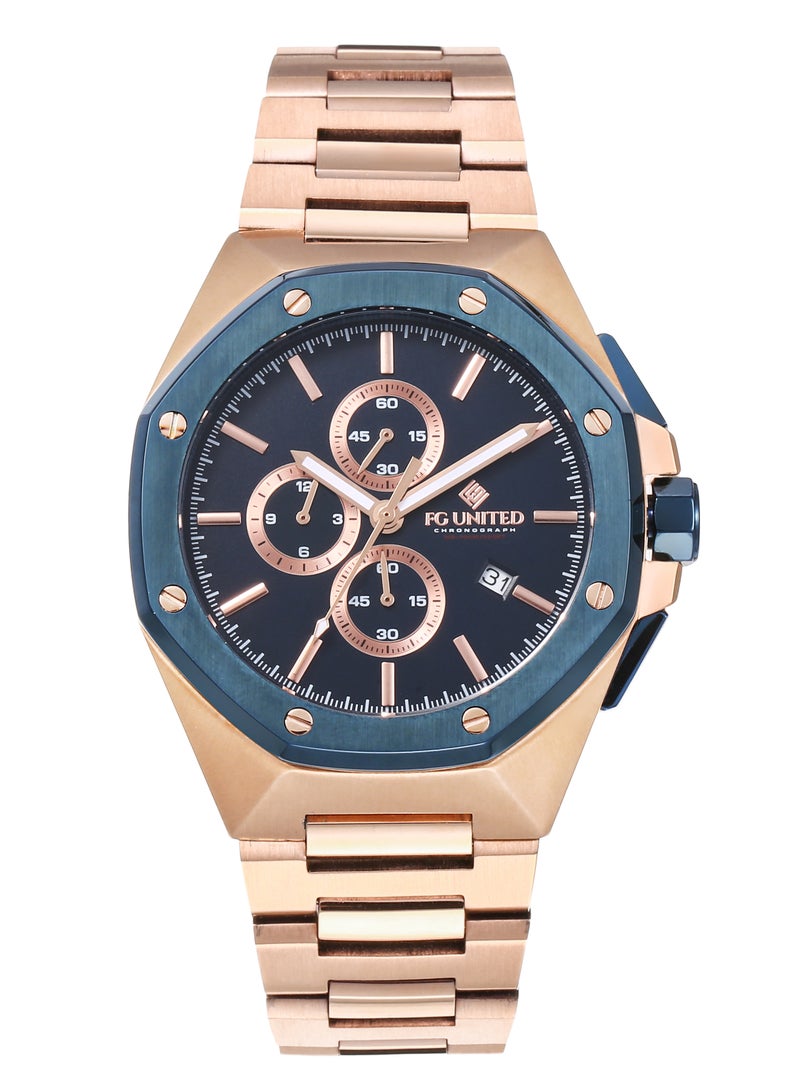 FG UNITED Primo Men’s Chronograph Stainless Steel Watch - FG9008 - Image 1