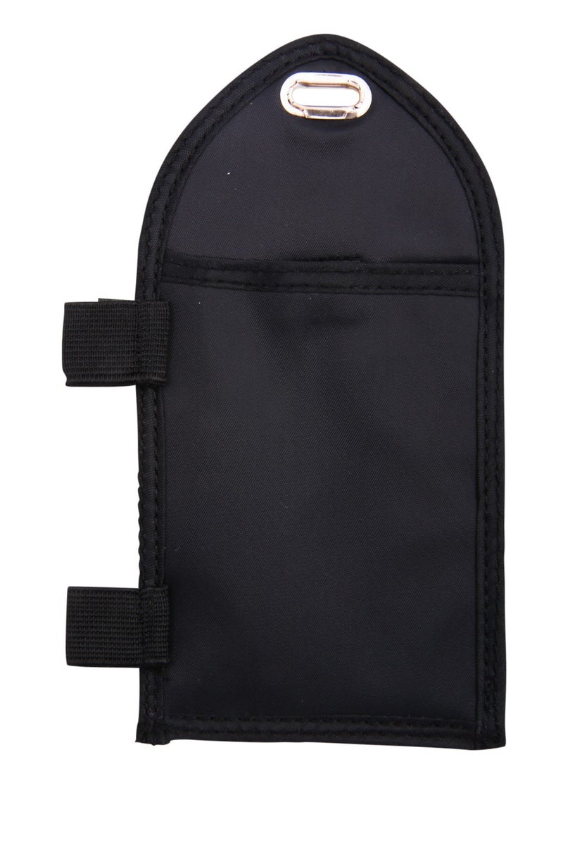 SICURIX Vertical Badge Holder with Pen Loop, Black (55710) - Image 4