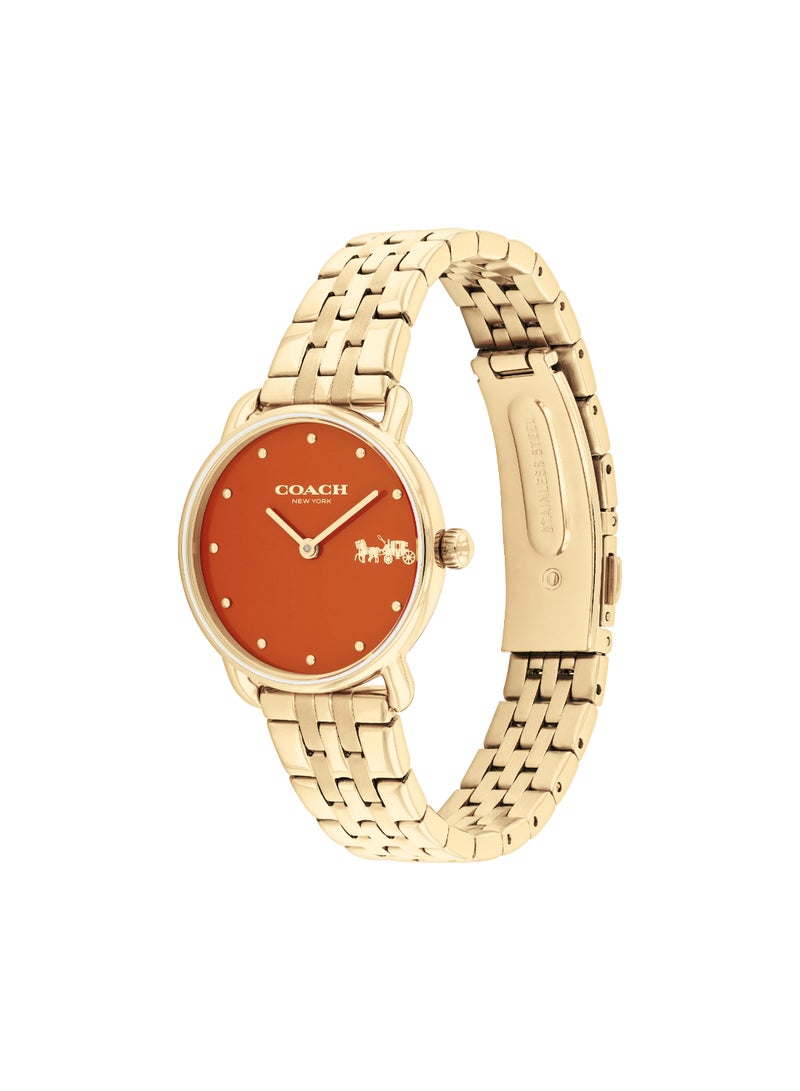 COACH Watches Round Analog Women'S Orange Case Watch - 14504446  - Image 1
