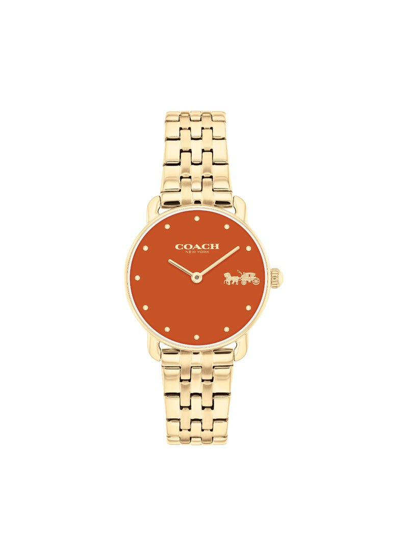 COACH Watches Round Analog Women'S Orange Case Watch - 14504446  - Image 2