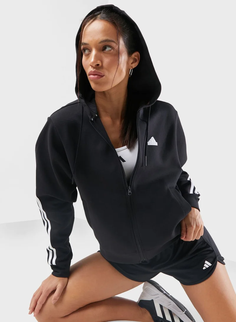 Adidas 3 Stripes Future Icons Hoodie