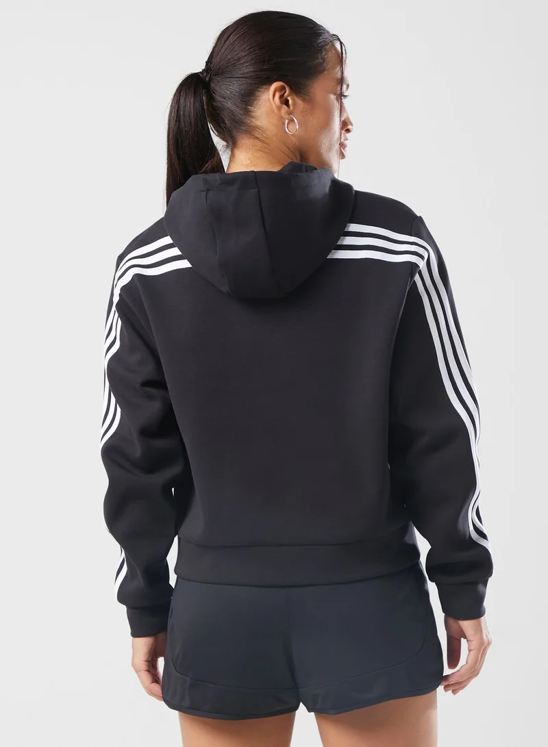 Adidas 3 Stripes Future Icons Hoodie