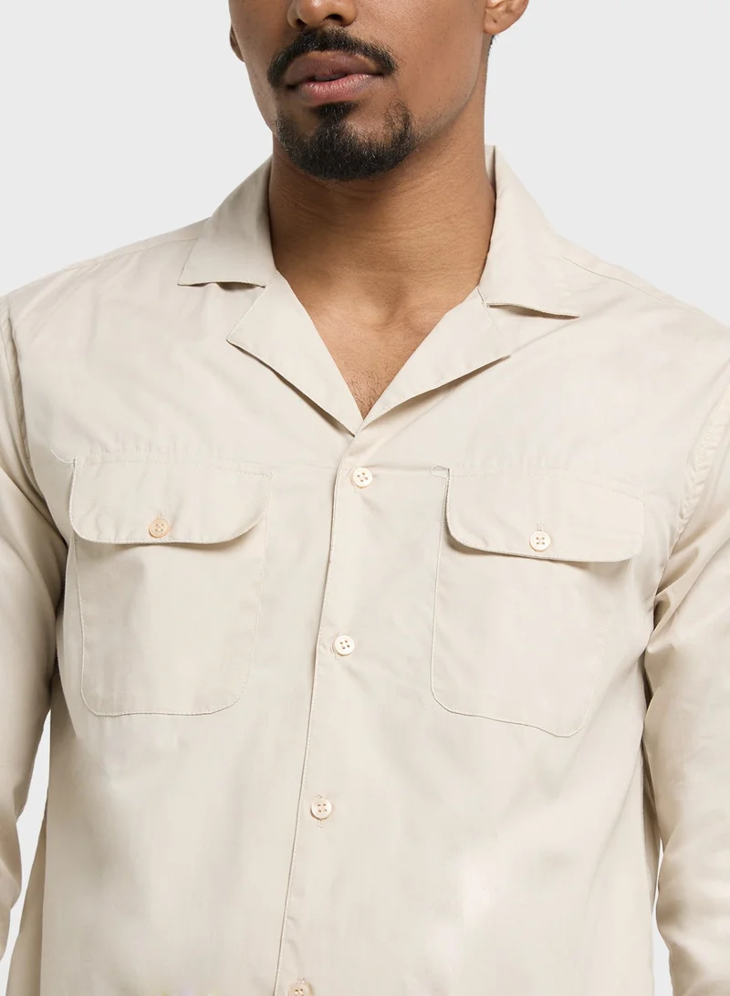 Robert Wood Causal Full Sleeve Shirt