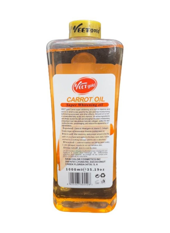 Veet gold Carrot Super Whitening Oil 1000mL  - Image 3