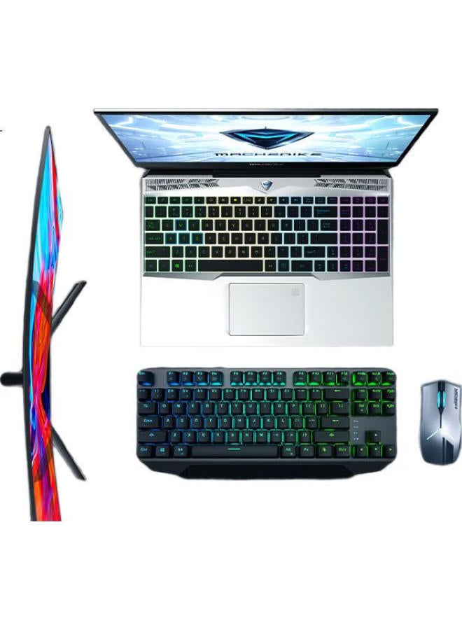 MACHENIKE [National Subsidy 15%] M721 Wireless Gaming Mouse Wired E-Sports Laptop Mouse Office Mechanical Mouse Rechargeable Dual-Mode 1000Dpi Black - Image 2