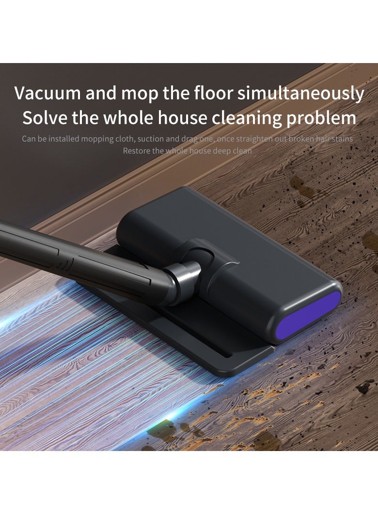 تودي جي هو 15000PA المكنسة الكهربائية اللاسلكية، 50 دقيقة التشغيل، 2-في-1 اليدوية والعصا، شحن USB-C، 5 المرفقات لشعر المنزل / السيارة / الحيوانات الأليفة، مرشح قابل للغسيل ومسح - Image 5