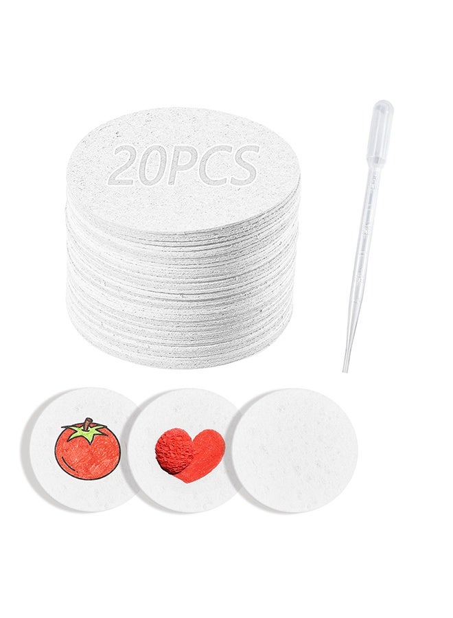 ورق رغوة الطلاء السحري الرقيق - 12 ورقة رغوة ثلاثية الأبعاد مستديرة لحرف الطلاء الرقيقة DIY والمشاريع الفنية للأطفال - Image 1