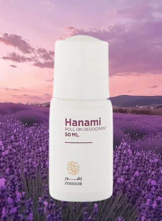 زهور الريف 7 قطع مزيل عرق هانامي 50مل - Image 2