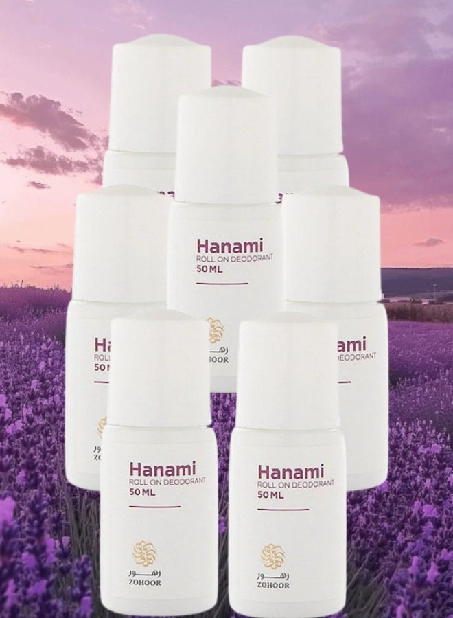 زهور الريف 7 قطع مزيل عرق هانامي 50مل - Image 1