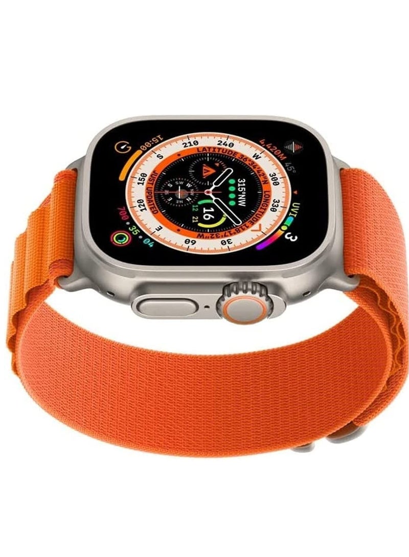 ELTRAZONE New HW8 Ultra max Smartwatch Series 8 I S8 (Orange) - Image 2
