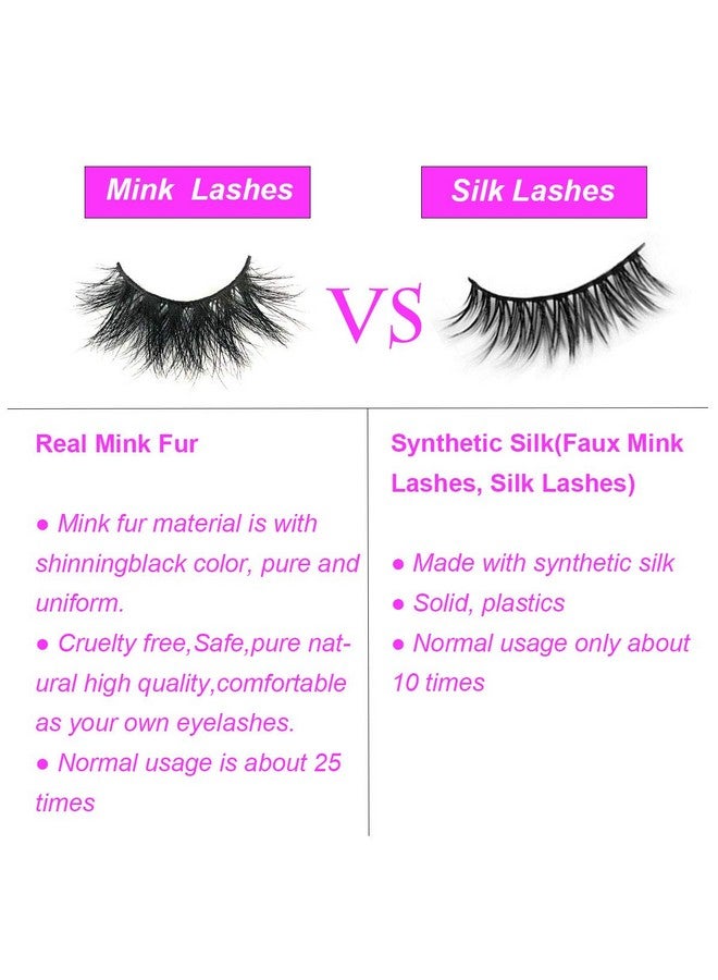 mikiwi 3D Mink Lashes Mikiwi D3903 3 Pairs Lashes Mink Eyelashes Thick Handmade Full Strip Lashes Cruelty Free Luxury Makeup 20Mm Mink Eyelashes (D3903) - Image 4
