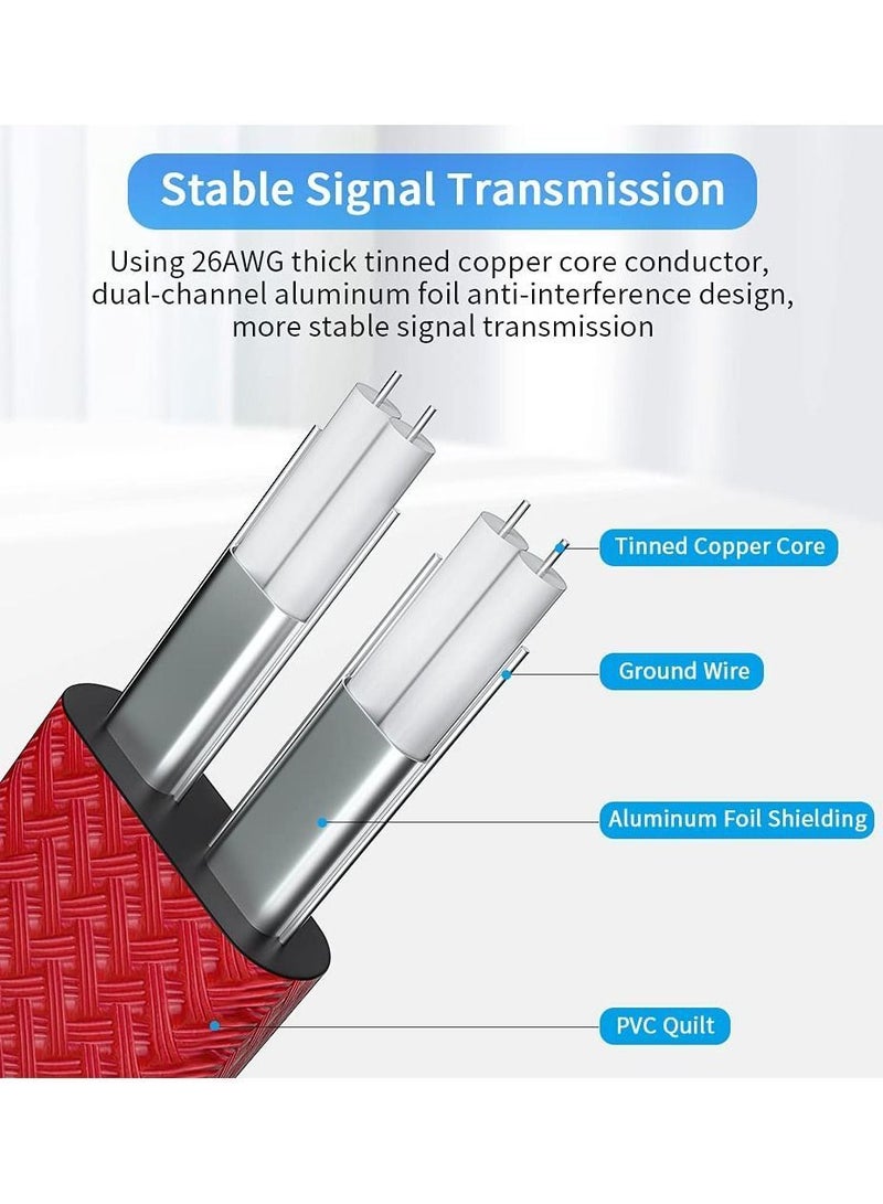 5 Pack SATA 3.0 Cable, SYOSI 20 Inch III Right Angle 90 Degree HDD SDD Data Nylon Braided Cable with Locking Latch for HDD, SSD, CD Driver, Writer - Image 4