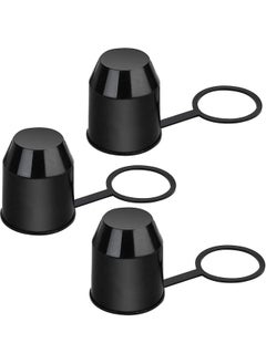 Generic 3PCS Universal RV Trailer Hitch Ball Cover with Hook Towball Towball Waterproof Protector Cap Drawbar Exterior Accessories  - Image 1