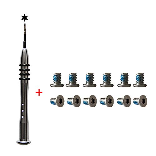 Bfenown 12PCS M2x3 Torx T5 Bottom Cover Screws + Screwdriver for Dell XPS 13 9343 9350 9360 XPS 15 9550 9560 9570 Precision M5510 5520 5530 5540, for Razer Blade,HP Envy 13|for Beat Studio 2 3 - Image 5