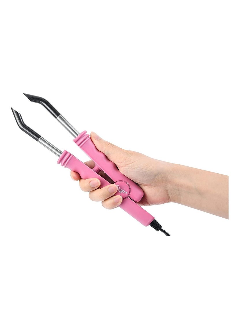 Estelle Hair Extension Iron Treatments for Professional Salon Equipment Pink - Image 1