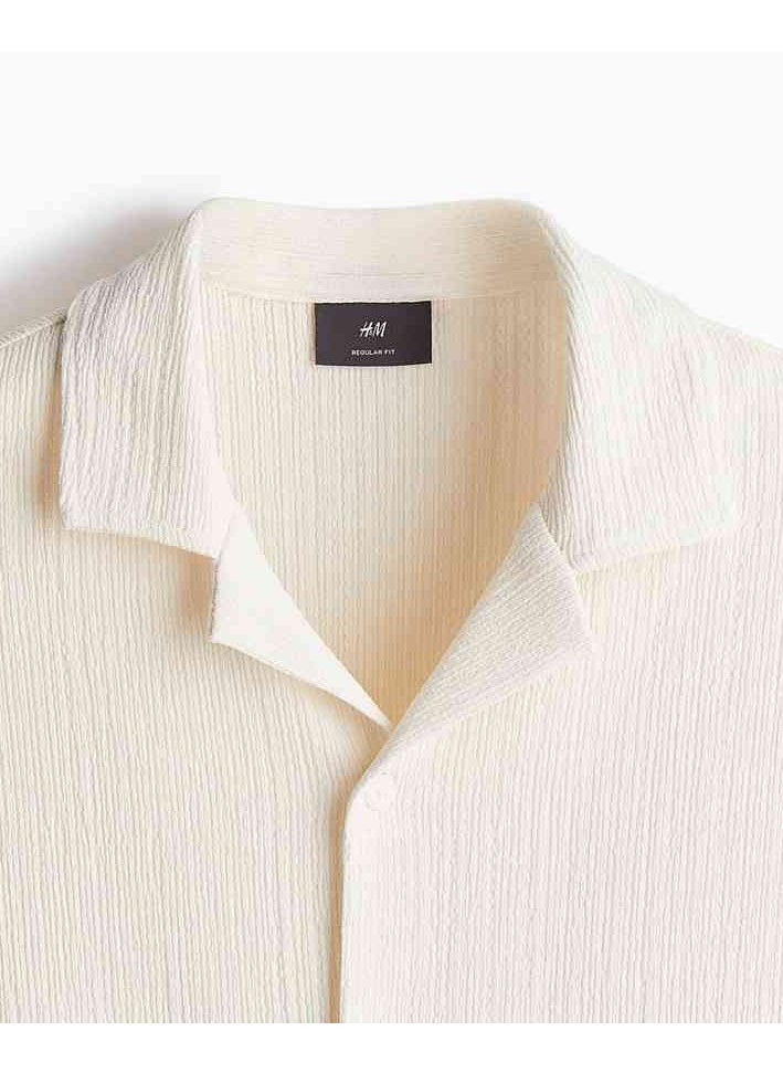 H and M - HM Autumn New Casual Loose Short Sleeved Shirt - Image 1