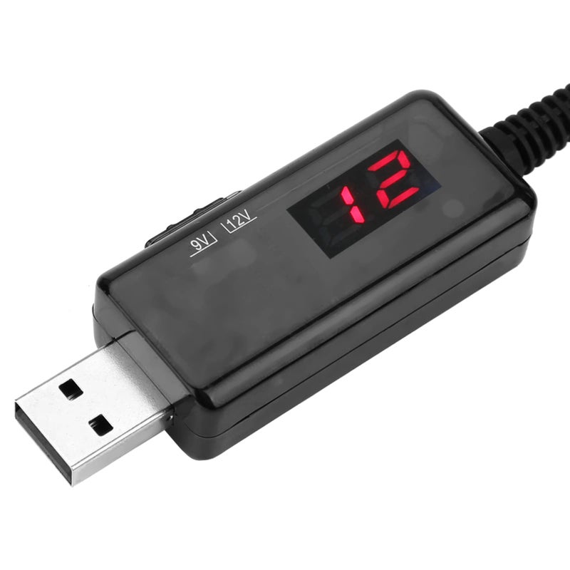 USB To DC Boost Cable Converter For Routers With 9V 12V Switchable Output - Image 2