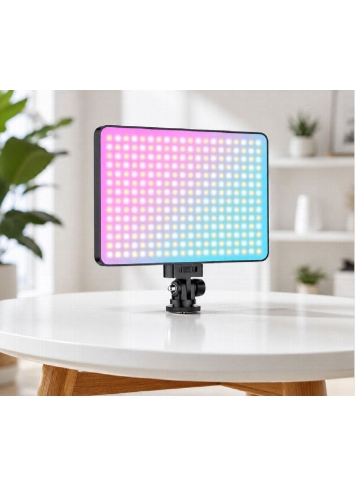 بلوكاما مصباح فيديو LED RGB من بلوكاما U480 برو بقوة 20 واط، ضوء تعبئة تصوير قابل لإعادة الشحن ببطارية 5000 مللي أمبير - Image 3