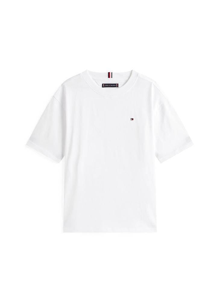 تومي هيلفيغر تيشيرت أساسي برقبة دائرية للأطفال - Image 4