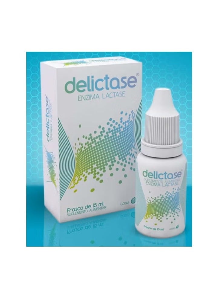 Delictase Lactase Enzyme Oral Drops 15ml - Image 4