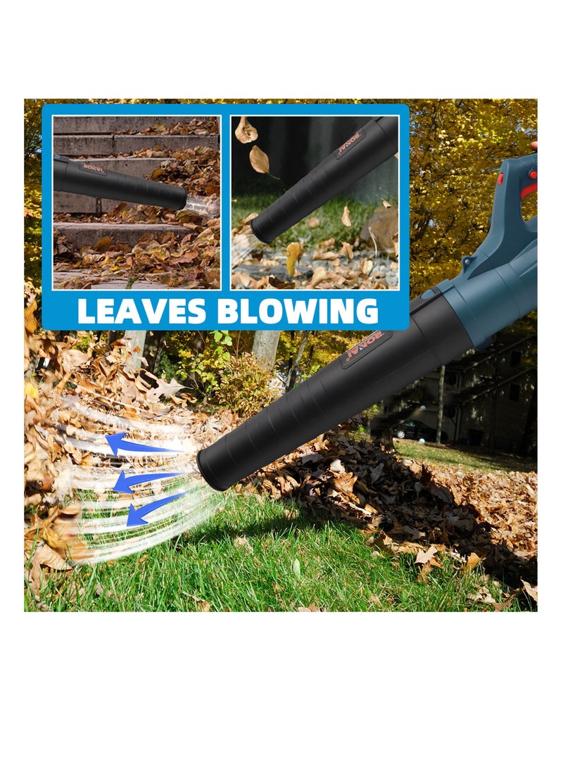 BONAI - 3800W Electric Leaf Blower: Unleash 6-Speed Power for Effortless Lawn, Driveway, and Patio Cleaning - Your Villa's Best Friend at 90CM Length - Image 1