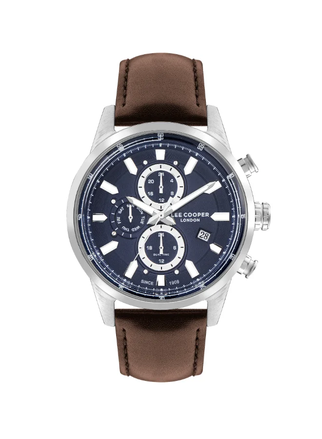Men's Leather Multi Function Watch LC07855.394 - 45 mm