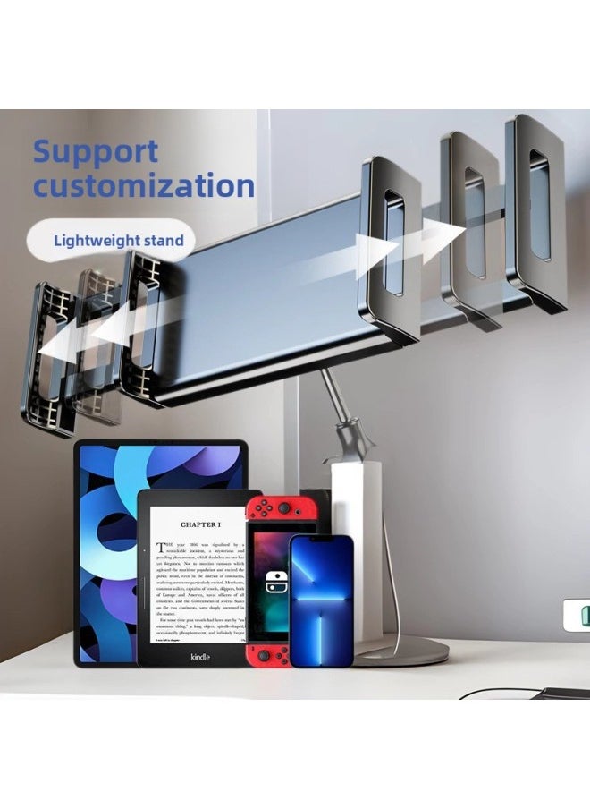 Generic - Mobile Phone Desktop Bracket Bedside Tablet Support Frame Live TV Live Dormitory Bedside Lazy People Chasing Drama Mobile Phone Tablet Clip-Color:[special Model For Mobile Phones *white] The Structure Is Stable And Upgraded To 4-7inch Mobile Phones - Image 1