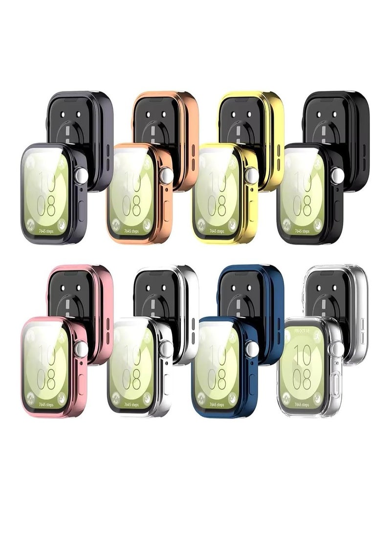 Generic Case Compatible with Huawei Watch Fit 3 (2024) Protective Case Flexible TPU Screen Protector Case Scratch-Resistant Cover Protective Case for Huawei Watch...  - Image 3