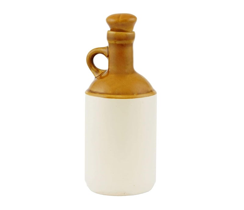 SHRIYAM CRAFT Ceramic Oil Dispenser 1 Litres Pack of 1 Brown - Image 1