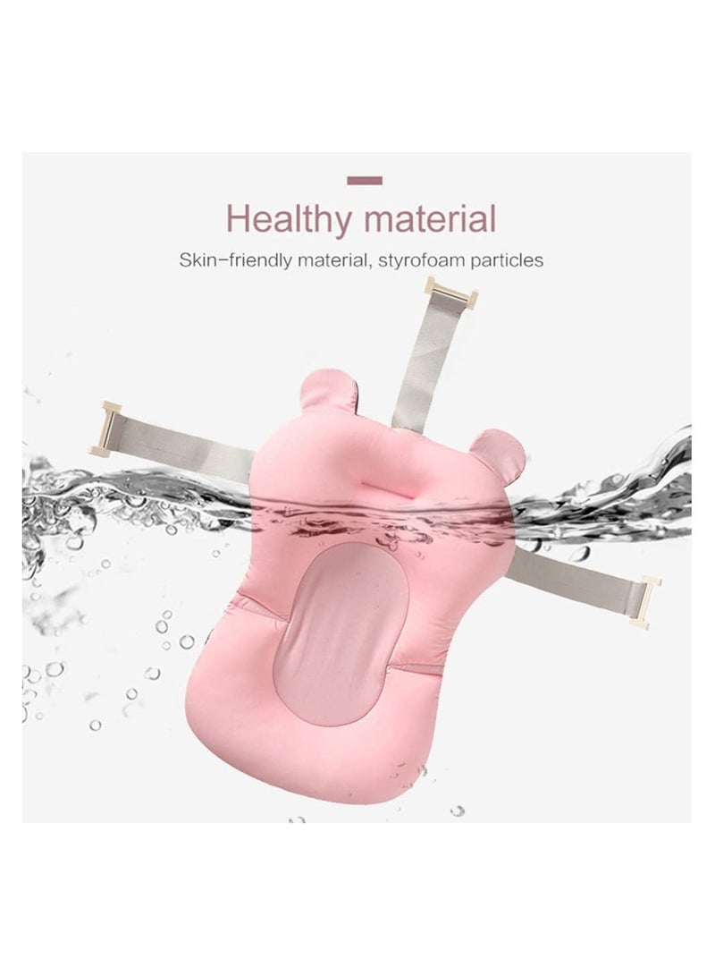 Y&D Baby Bath Support Cushion, Soft Adjustable Non-Slip Infant Seat Tub Cushion Pillow Non Slip Bathtub for 0-6 Months  - Image 1