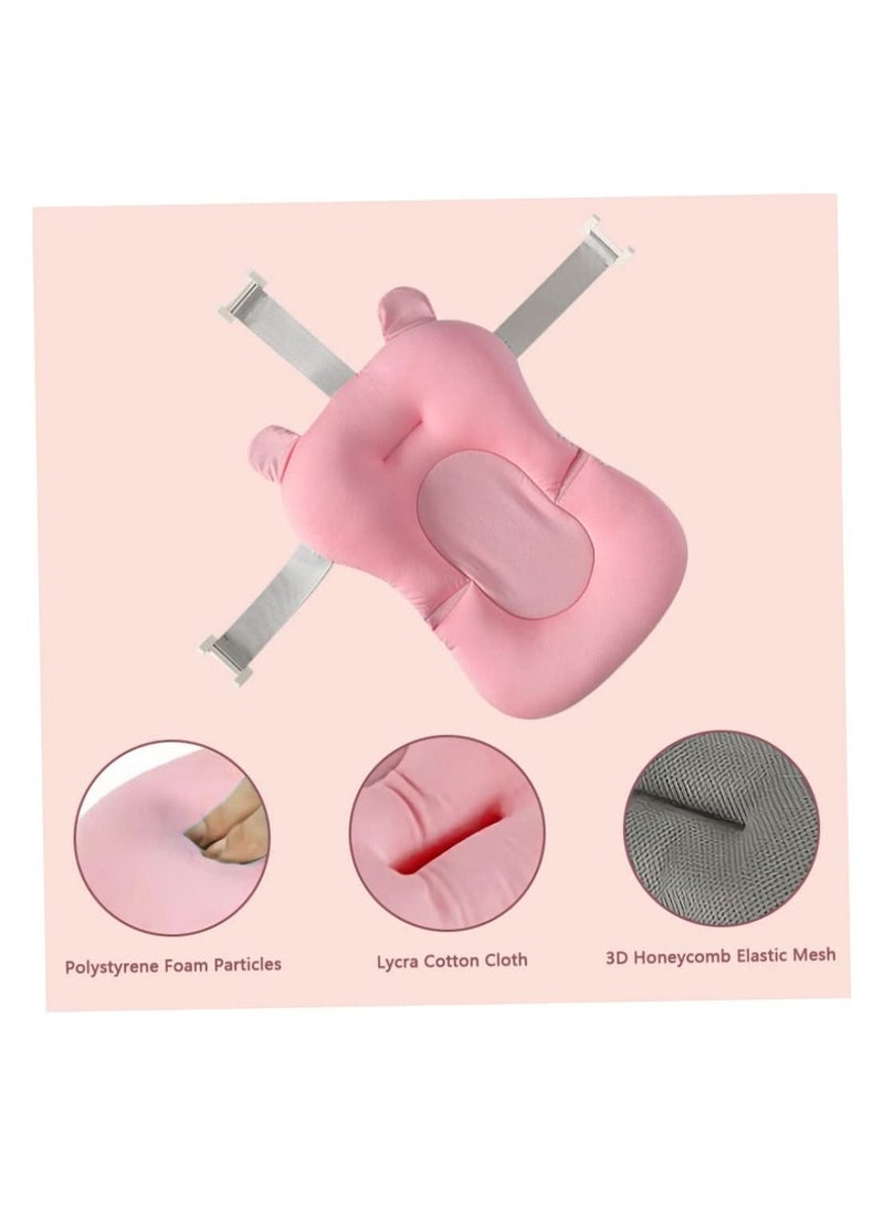 Y&D Baby Bath Support Cushion, Soft Adjustable Non-Slip Infant Seat Tub Cushion Pillow Non Slip Bathtub for 0-6 Months  - Image 3