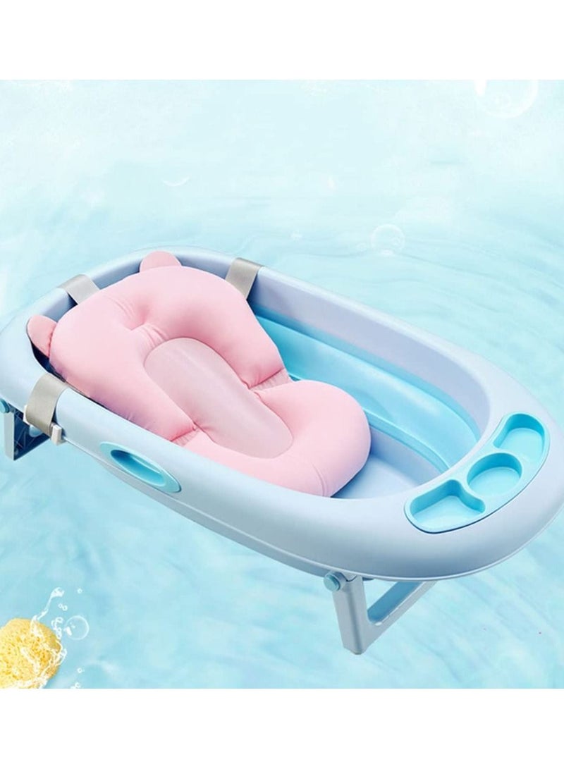Y&D Baby Bath Support Cushion, Soft Adjustable Non-Slip Infant Seat Tub Cushion Pillow Non Slip Bathtub for 0-6 Months  - Image 2
