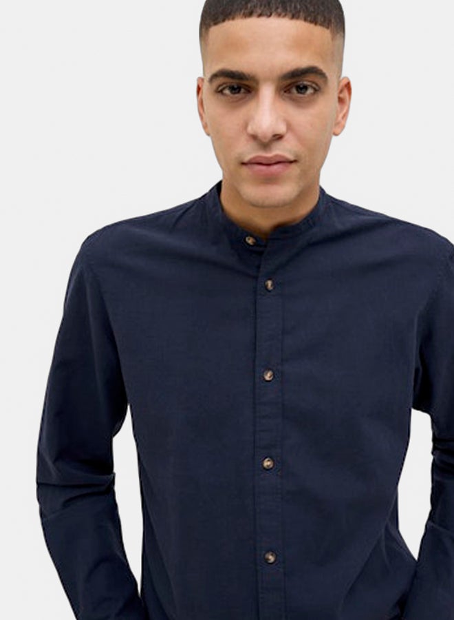 JACK & JONES JACK & JONES Mens Summer Band Shirt Longsleeve  - Image 3