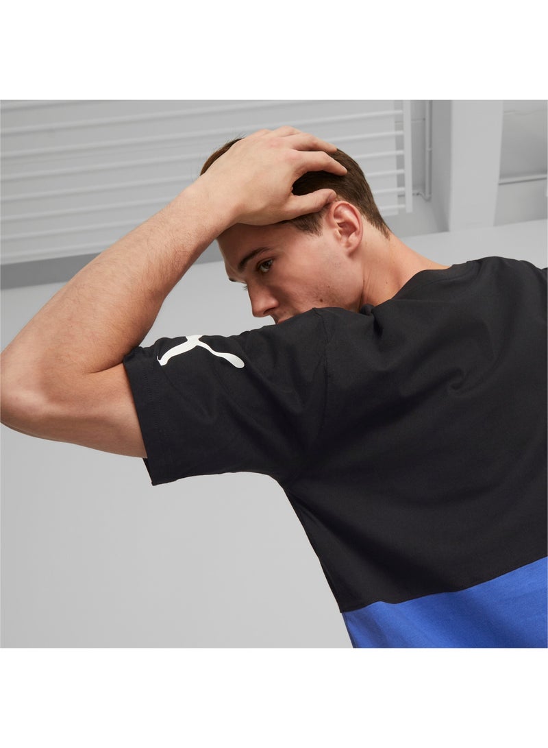 بوما تيشيرت للرجال PUMA POWER Colourblock - Image 3